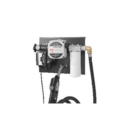 Kit bomba eléctrica gasoil 230 V - mural - pistola automática - contador y filtro